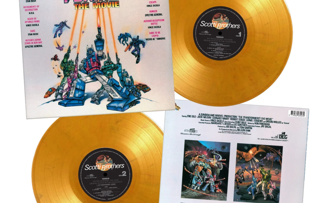 Transformers: The Movie Original Soundtrack Limited ‘Unicron’ Marbled Vinyl