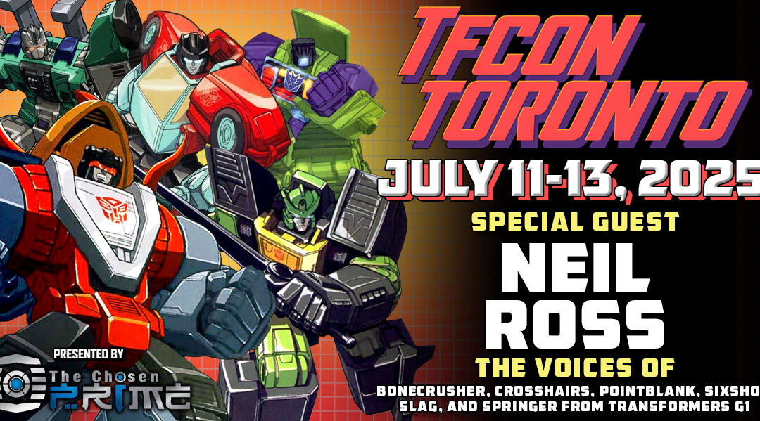 Transformers voice actor Neil Ross to attend TFcon Toronto 2025
