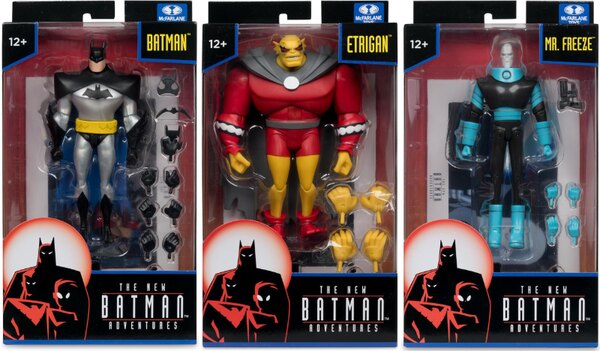 McFarlane Toys The New Batman Adventures Batman, Etrigan And Mr. Freeze Get New Pre-Order Date Of April 23