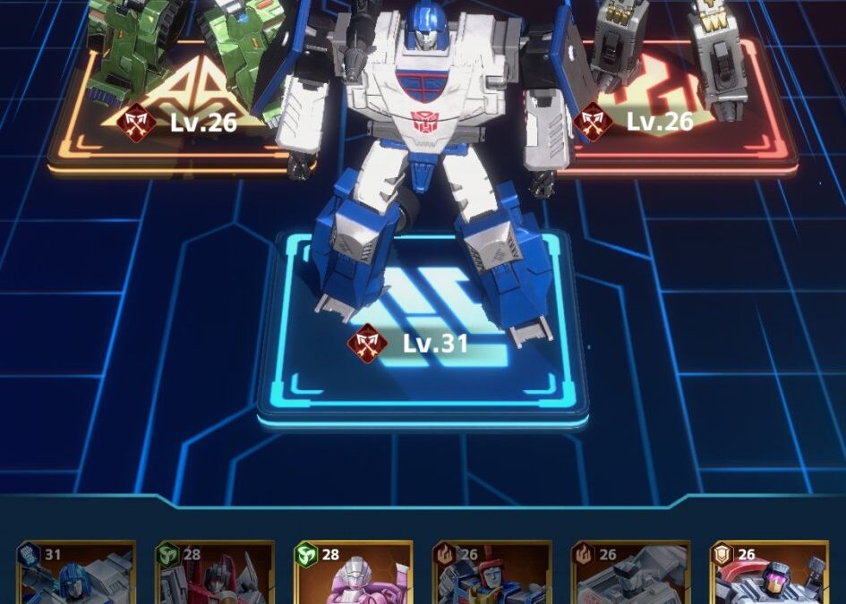 Transformers: Eternal War Mobile Game Closed Beta Gameplay Images & Videos