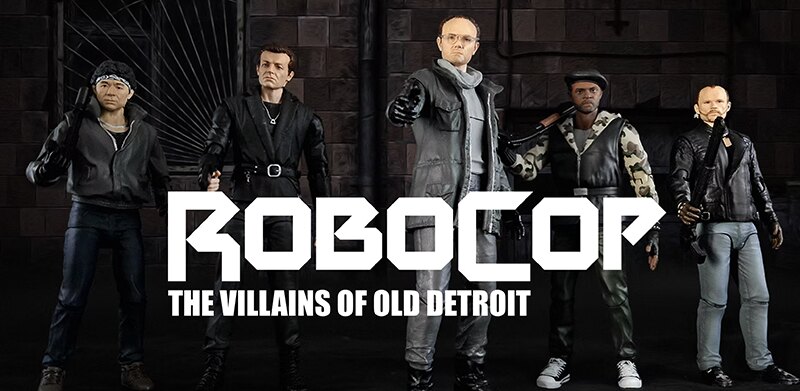 JFS Toys RoboCop: The Villains of Old Detroit 7-inch Scale Figures