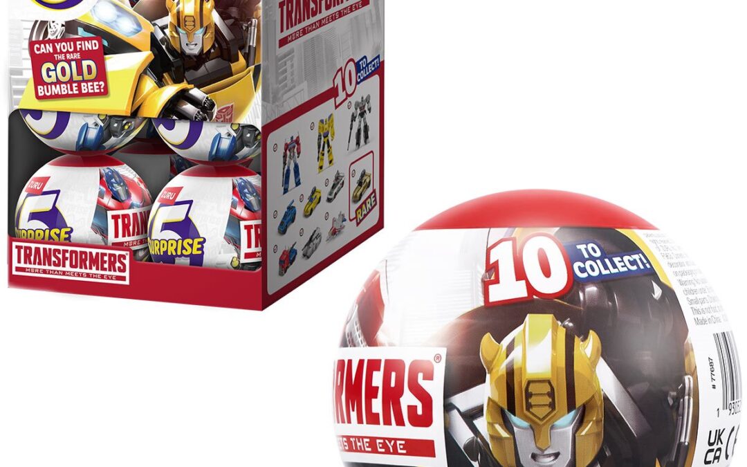 Zuru 5 Surprise Transformers Series 1 Figurines Stock Images