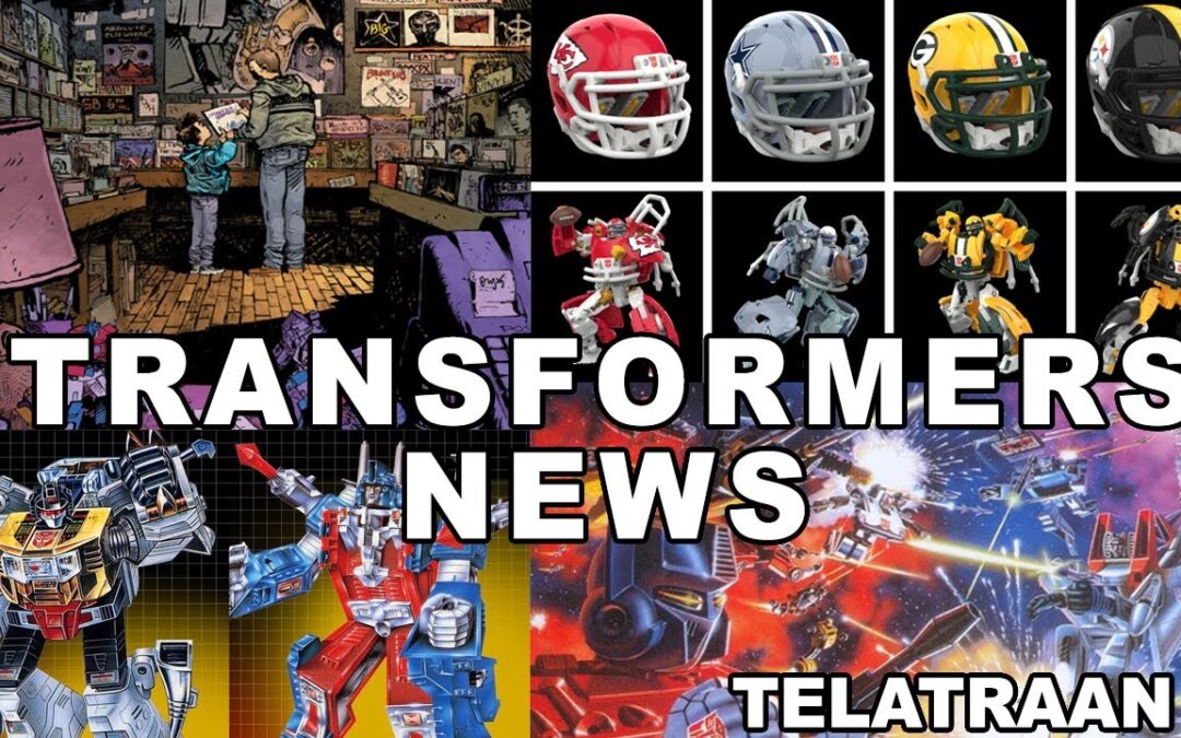 Transformers News, Free Comic Book day, NFL, Missing Link, David Schleinkofer, TF Crossfire