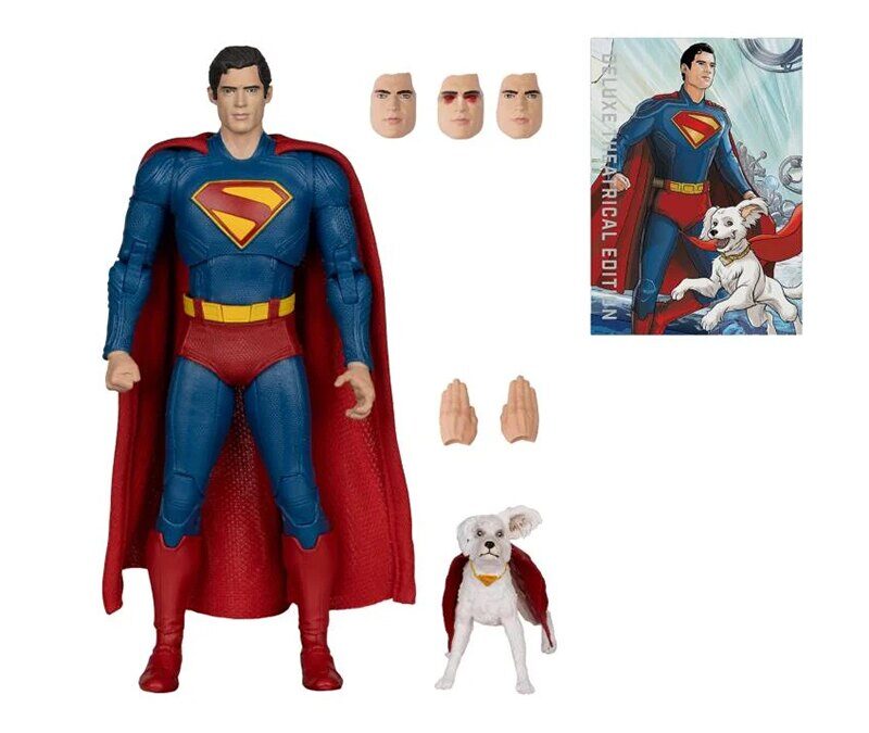 Pre-order Alert: McFarlane Toys DC Multiverse Deluxe Theatrical Edition Wave 1 Superman Movie 7-Inch Scale Action Figure Case of 6
