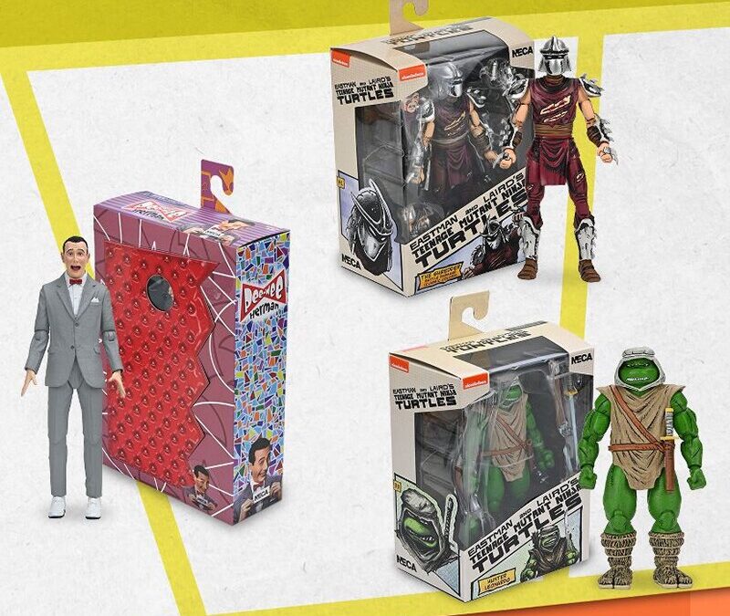 NECA 2025 Target Haulathon Week 4: NECA Ultimate Pee-Wee Herman, Mirage TMNT Hunter Leornardo & Battle Damaged Shredder Figures