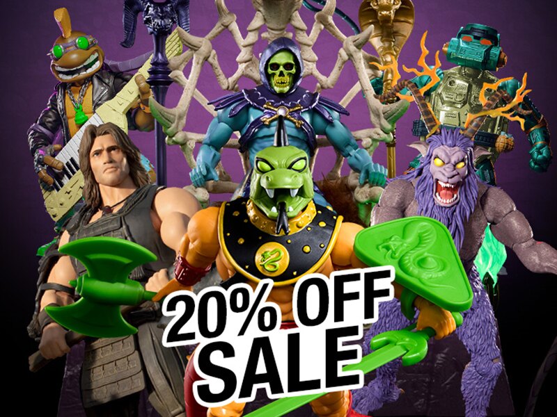 Sponsor Sale:  BigBadToyStore MOTU, TMNT & Thundercats 20% off Sale