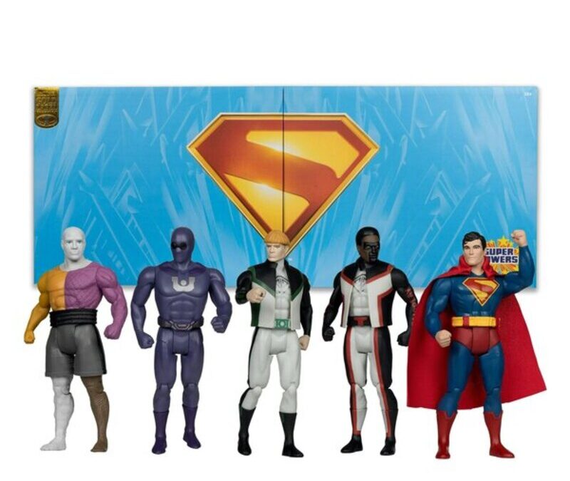 Pre-Order Alert: McFarlane Toys Super Powers Superman Movie Gold Label 5-Pack