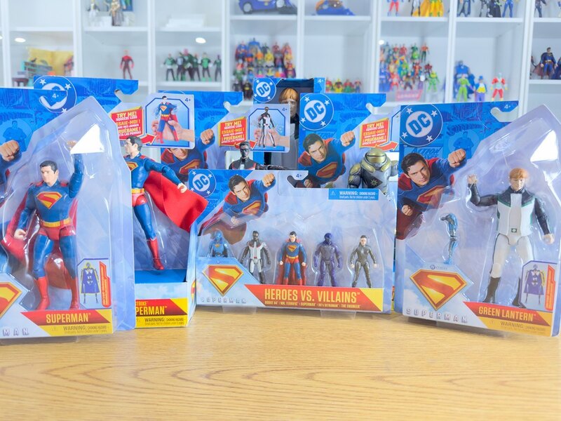 Spin Master Superman Movie Toys Video Review And Images