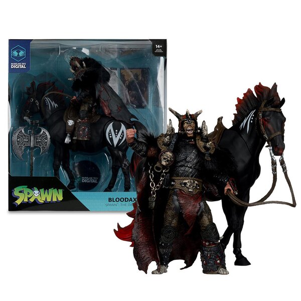 Pre-order Alert: McFarlane Toys Bloodaxe with Horse from Spawn: The Dark Ages