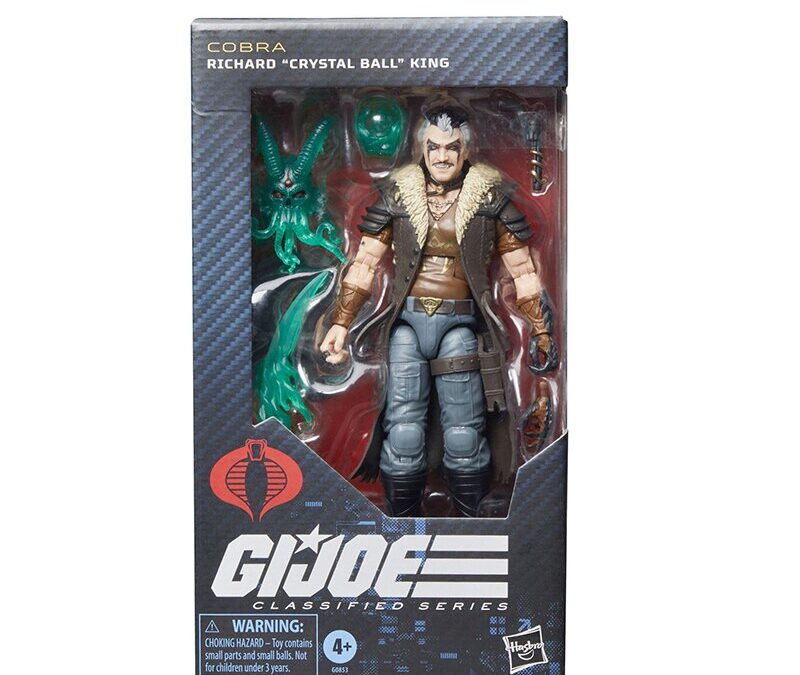Pre-order Alert: Hasbro G.I. Joe Classified Series #159, Richard "Crystal Ball" King, 6" Action Figure Available Again