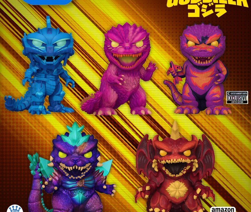 Pre-order Alert: Funko Godzilla Futurism Pops! Vinyl Figures