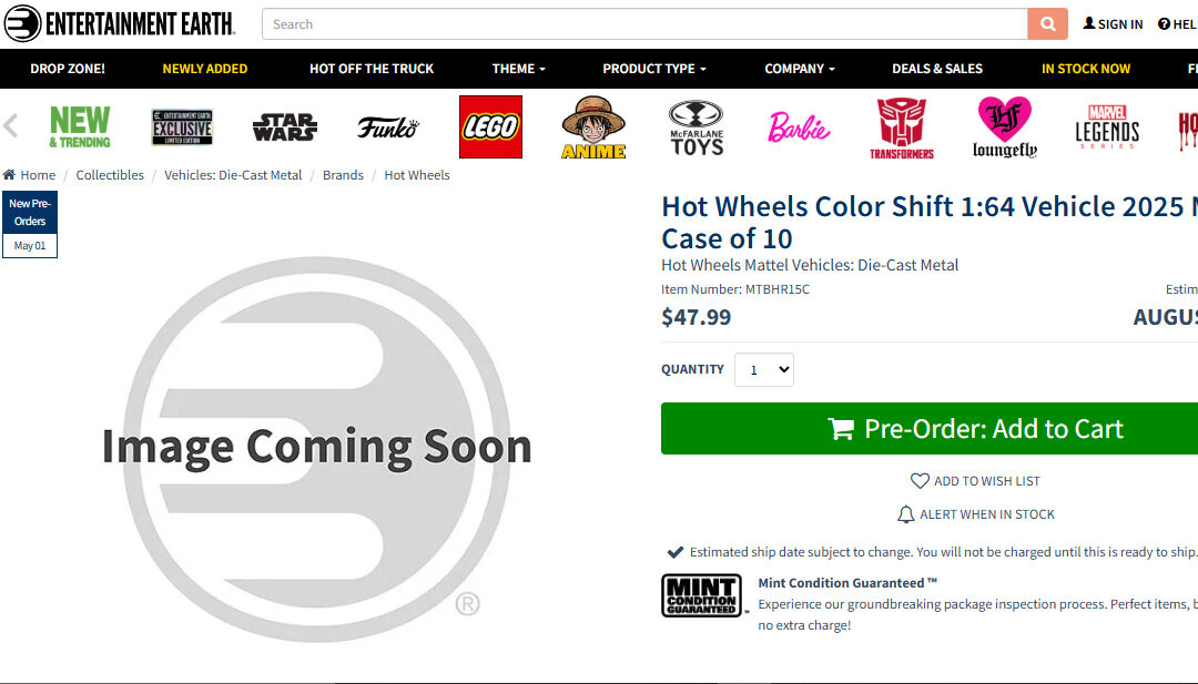 Hot Wheels x Transformers Color Shifters Incoming?