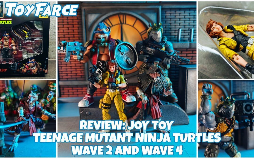 Joy Toy Teenage Mutant Ninja Turtles Wave 2 and Wave 4 Review and Images