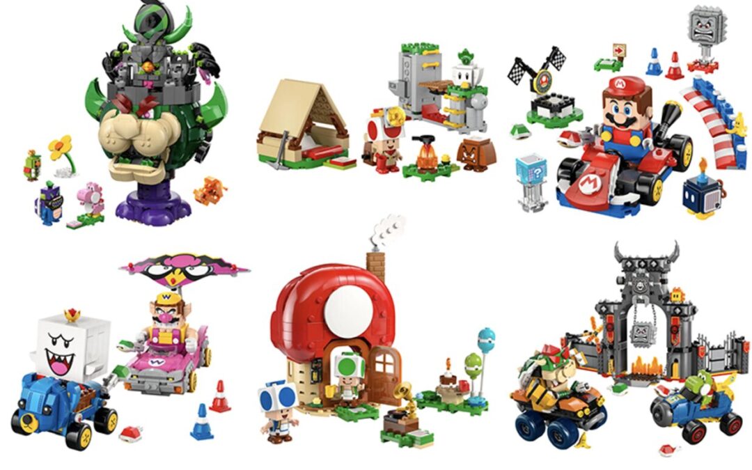 LEGO Super Mario and Mario Kart Sets