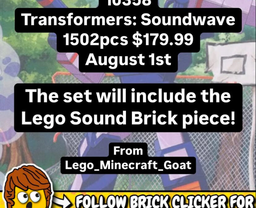 Rumor: LEGO Soundwave Additional Details