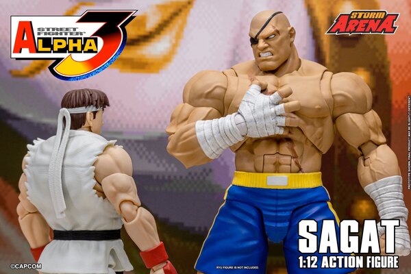 Storm Collectibles Teases 1/12 Arena Street Fighter Alpha Sagat Figure