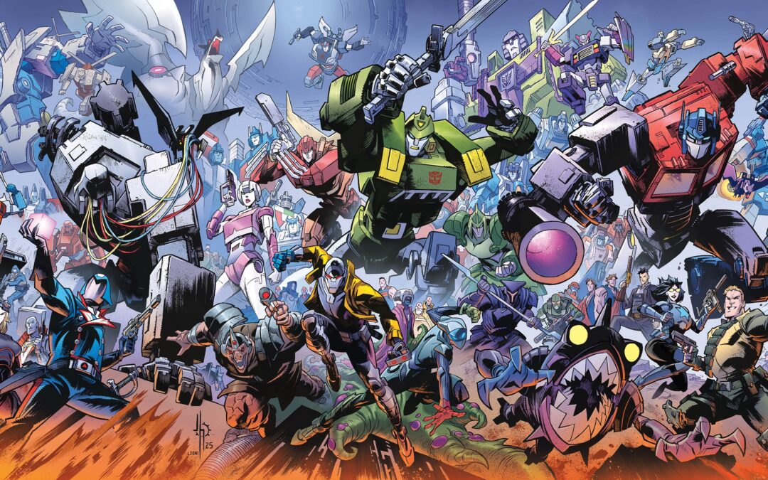 Skybound’s Energon Universe: Second Anniversary Cover Artwork