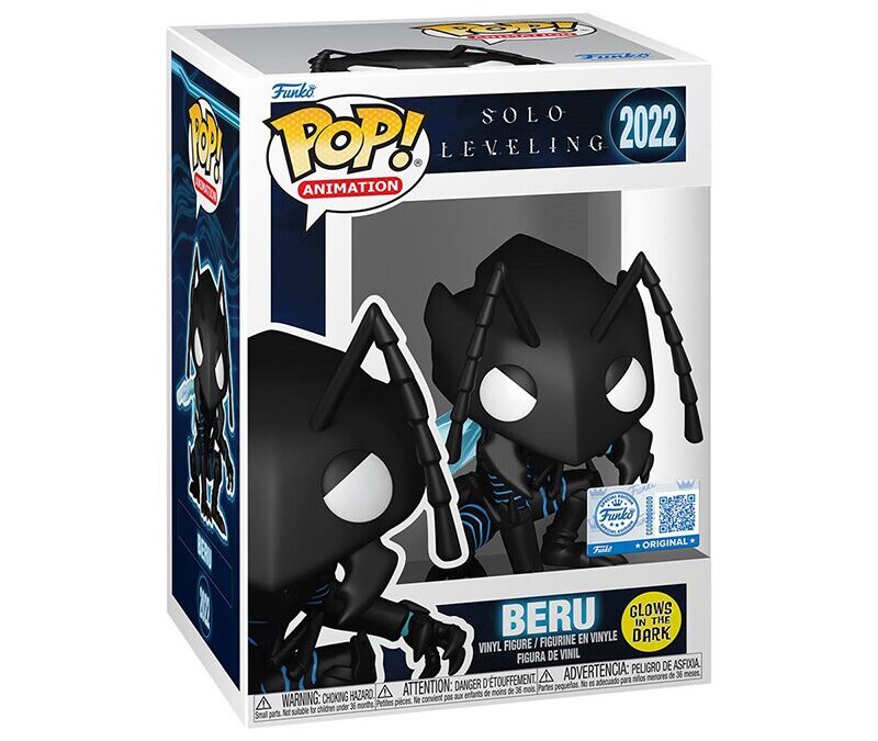 Pre-order Alert: Funko Entertainment Earth Exclusive Solo Leveling Beru Glow-in-the-Dark Pop! Vinyl Figure