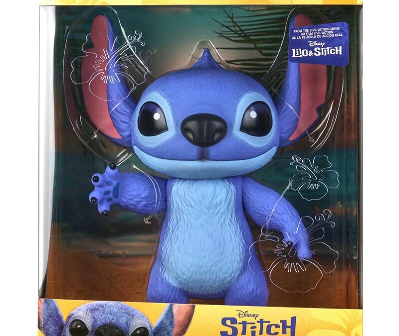 In-Stock Alert: Just Play Disney Lilo and Stitch: Stitch Larger Than Life Poseable 14 in Vinyl Figure