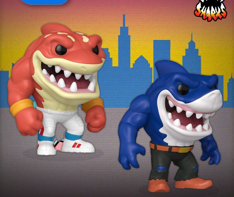 Pre-order Alert: Funko Street Sharks Pop! Vinyl Figures