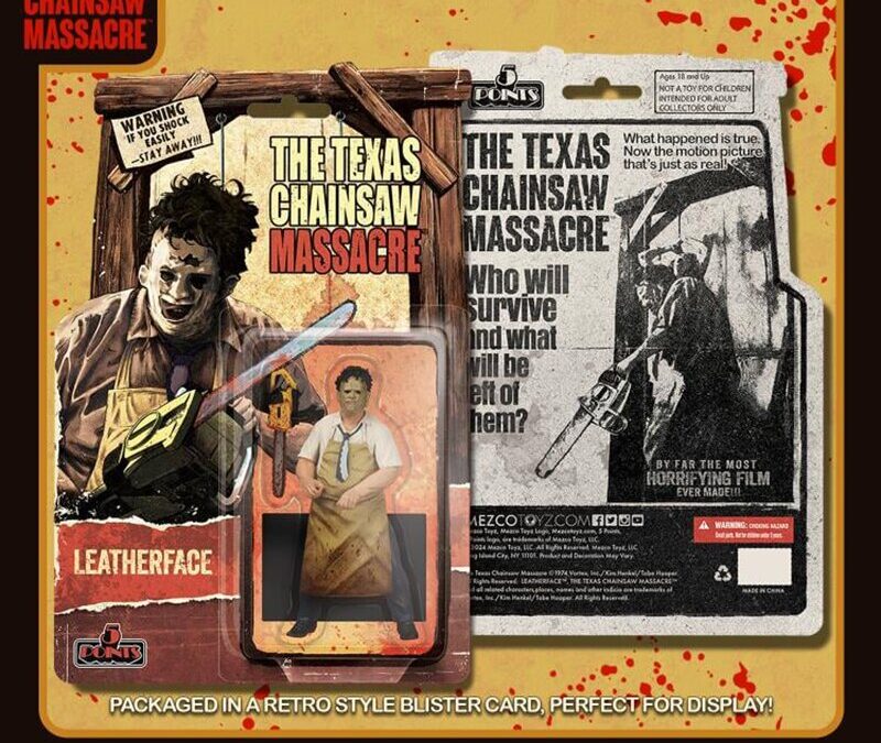 Pre-order Alert: Mezco Toyz The Texas Chainsaw Massacre 5 Points Leatherface Action Figure