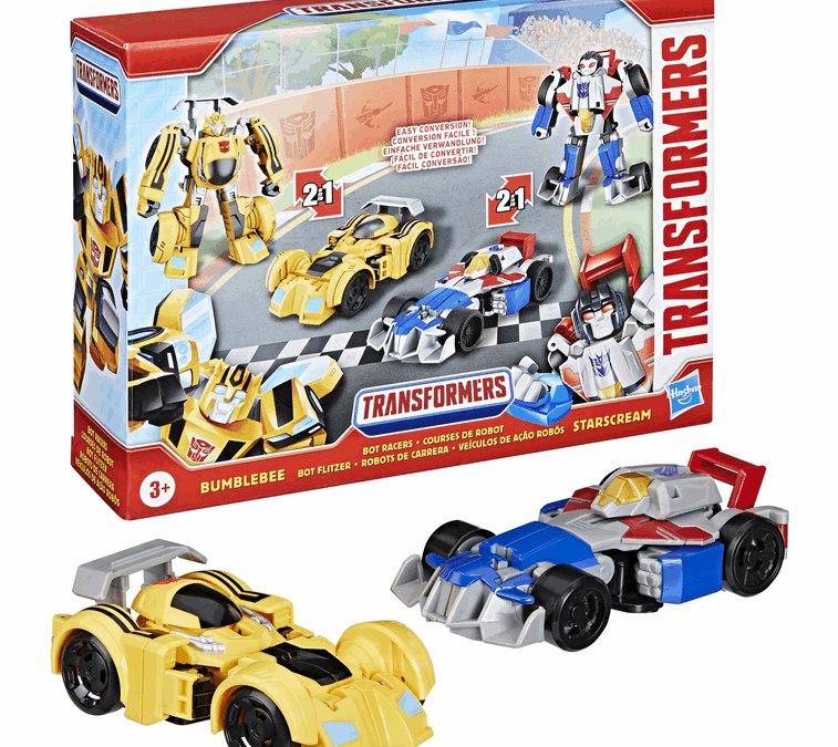Transformers Bot Racers Bumblebee & Starscream 2-Pack First Look