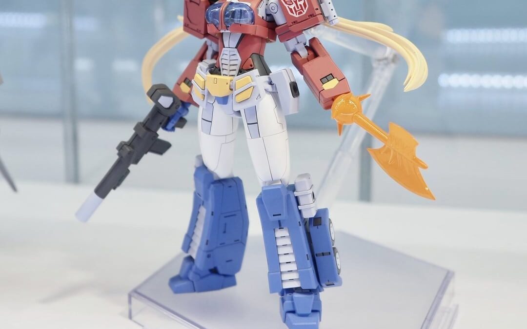 Transformers Cross Frame Girl OPTIMUS PRIME Humikane Shimada Ver. Character Plastic Model Kit Color Prototype