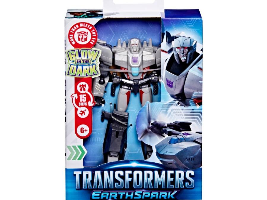 Transformers Earthspark Cyberglow Megatron Official In-Package Stock Images