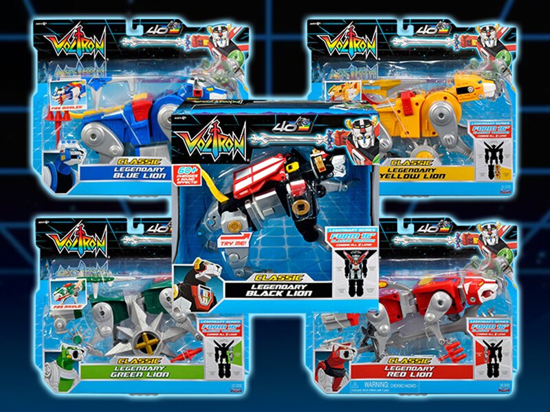 Pre-order Alert: Playmates Voltron: Defender of the Universe 40th Anniversary Classic Action Figures