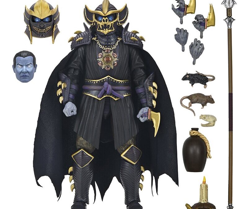 Official Image: NECA Walmart Exclusive Universal Monsters x Teenage Mutant Ninja Turtles 7" Scale Dracula Shredder Figure