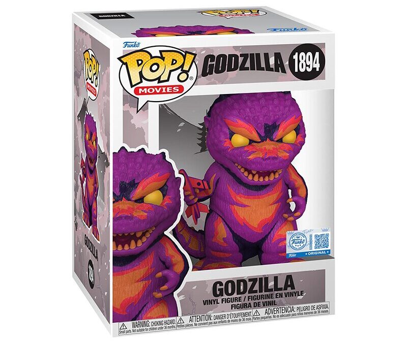 Pre-order Alert: Funko Entertainment Earth Exclusive Godzilla Retro Futurism Art Godzilla Premium Pop! Vinyl Figure