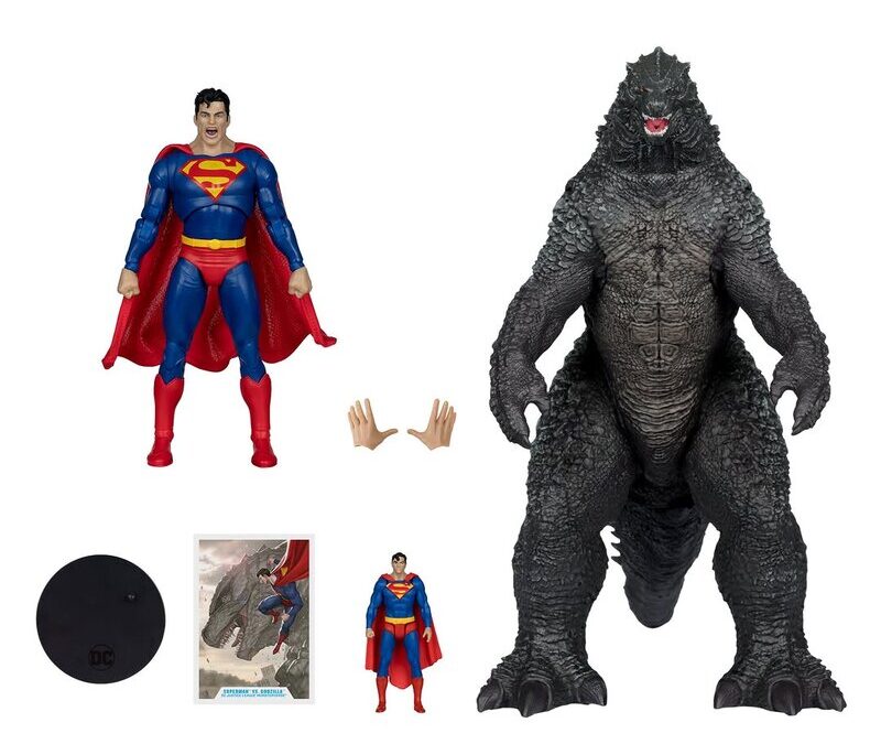 Pre-order Alert: McFarlane Toys DC Legendary Comics Monsterverse Superman vs Godzilla 2-Pack