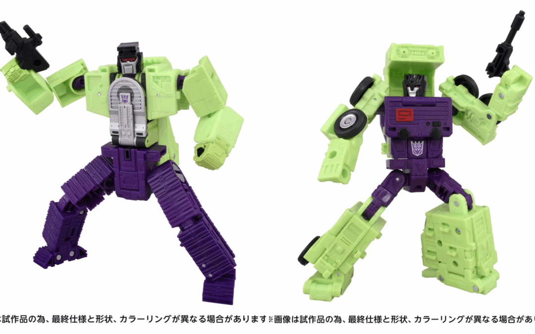 Transformers Studio Series Deluxe Scavenger & Voyager Mixmaster Official Stock Images