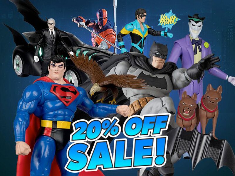 Sponsor Sale:  BigBadToyStore DC figures and collectibles 20% off spotlight!