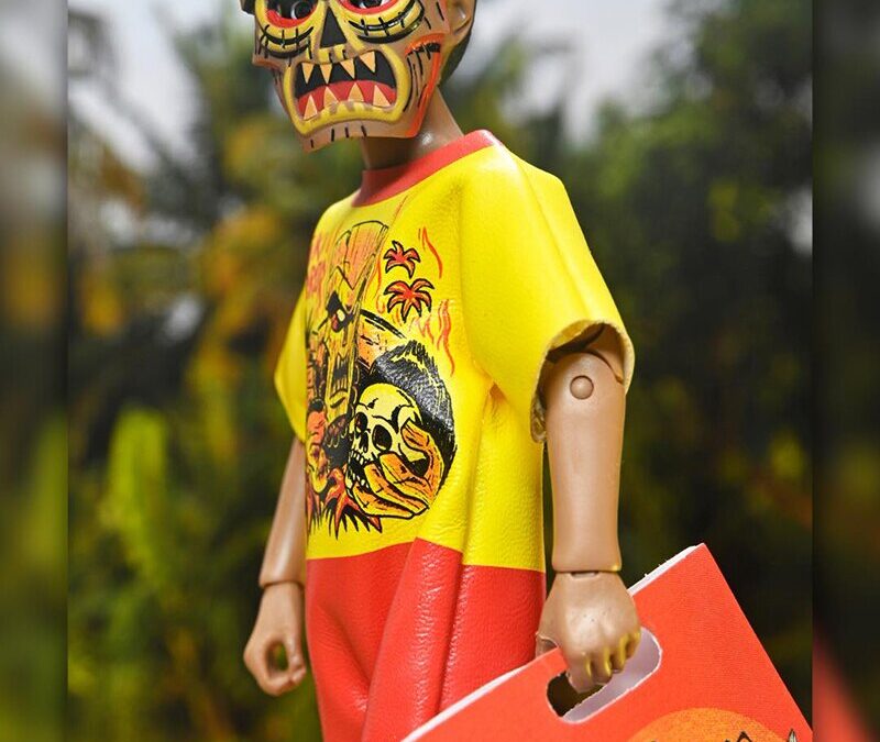 NECA Ben Cooper Costume Kids Collection – Tiki Terror 6" Clothed Action Figure (2025 Con Exclusive)