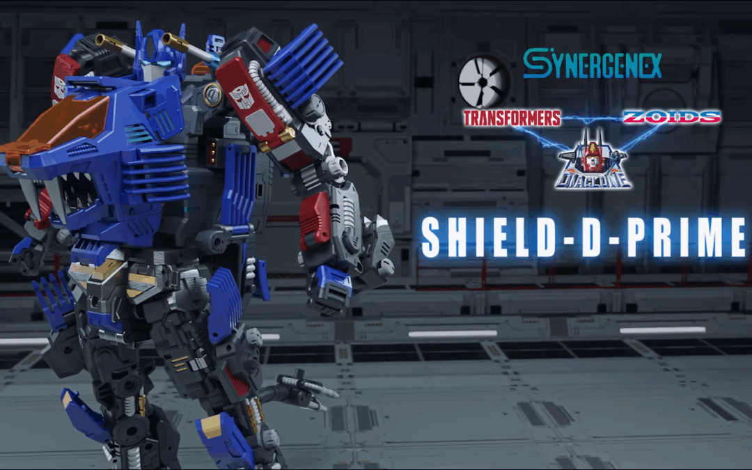 Takara Tomy Synergenex Transformers x Zoids x Diaclone Shield-D-Prime Official Promotional Video