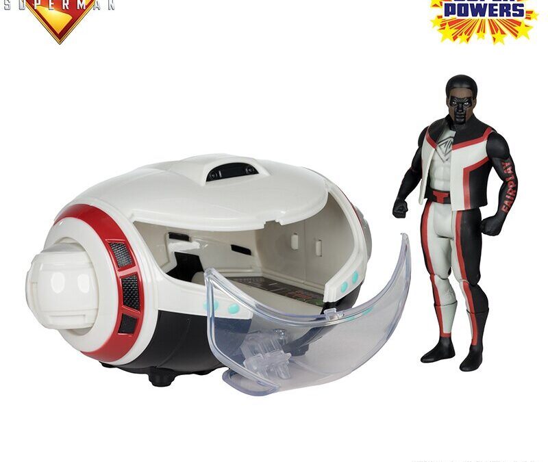 Pre-order Alert: McFarlane Toys Super Powers Gold Label T-Craft with Mr. Terrific Figure & Vehicle 2-Pack