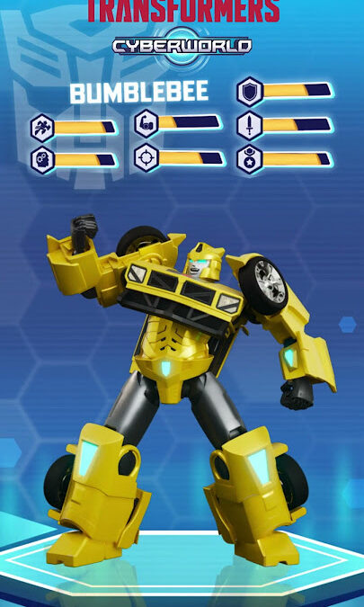 Transformers Cyberworld Bumblebee Character Video Profile