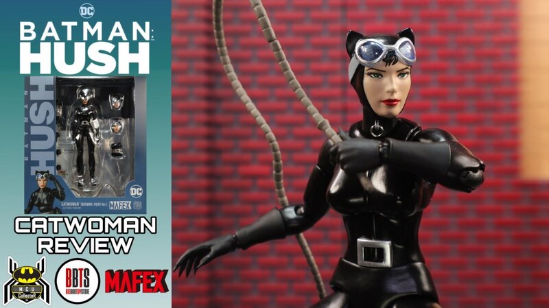 Mafex #123 Catwoman Selina Kyle Batman Hush DC Comics Figure Video Review And images