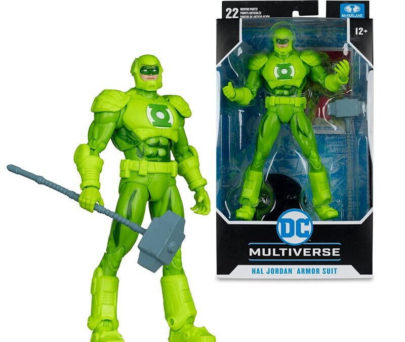 DC Multiverse Hal Jordan Armor Suit (DC Multiverse: The Return of Superman) Figure Marked Down To $16.99 On Amazon