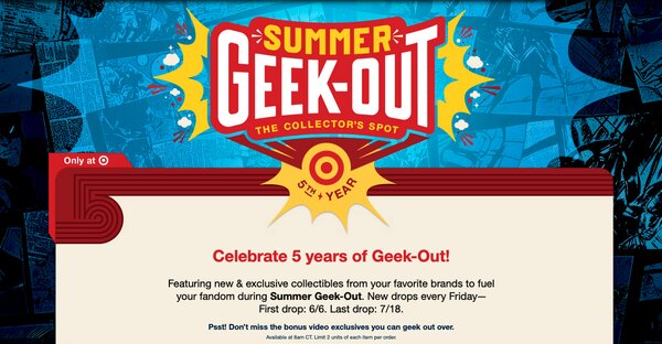2025 Target Summer Geek-Out Event Kicks…er Kicked Off Yesterday