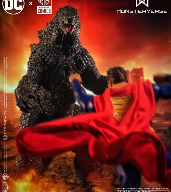 DC Multiverse Superman vs Godzilla 2-Pack Pre-Order Launches June 12