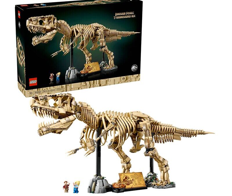 LEGO Jurassic World Dinosaur Fossils: Tyrannosaurus Rex Available On Amazon