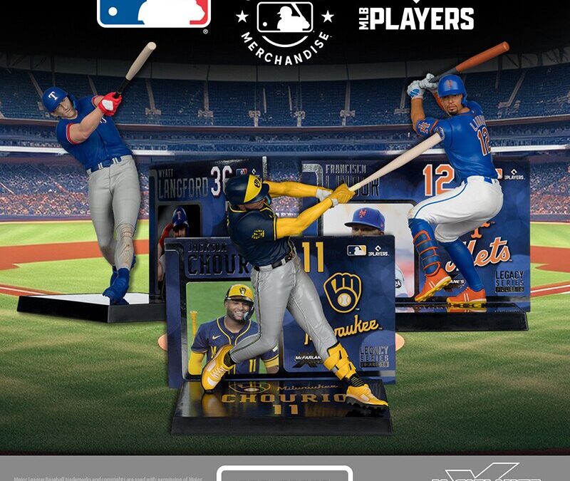 McFarlane Toys MLB SportsPicks #16-18 Figures