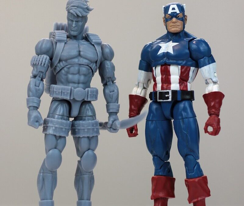 LooseCollector Collectibles Early Test Print of the Liefeld Youngblood : Shaft Figure