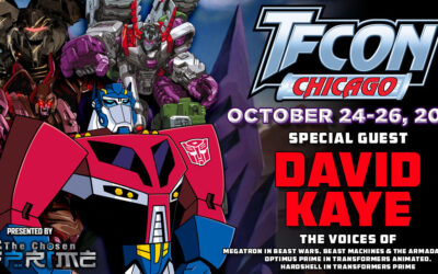 Transformers voice actor David Kaye to attend TFcon Chicago 2025