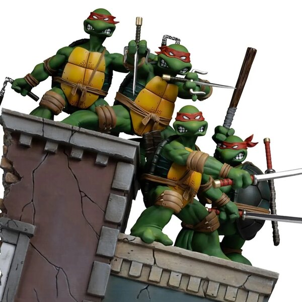 Teenage Mutant Ninja Turtles 1st Cover Deluxe 1:10 Art Scale Limited Edition Statue Set