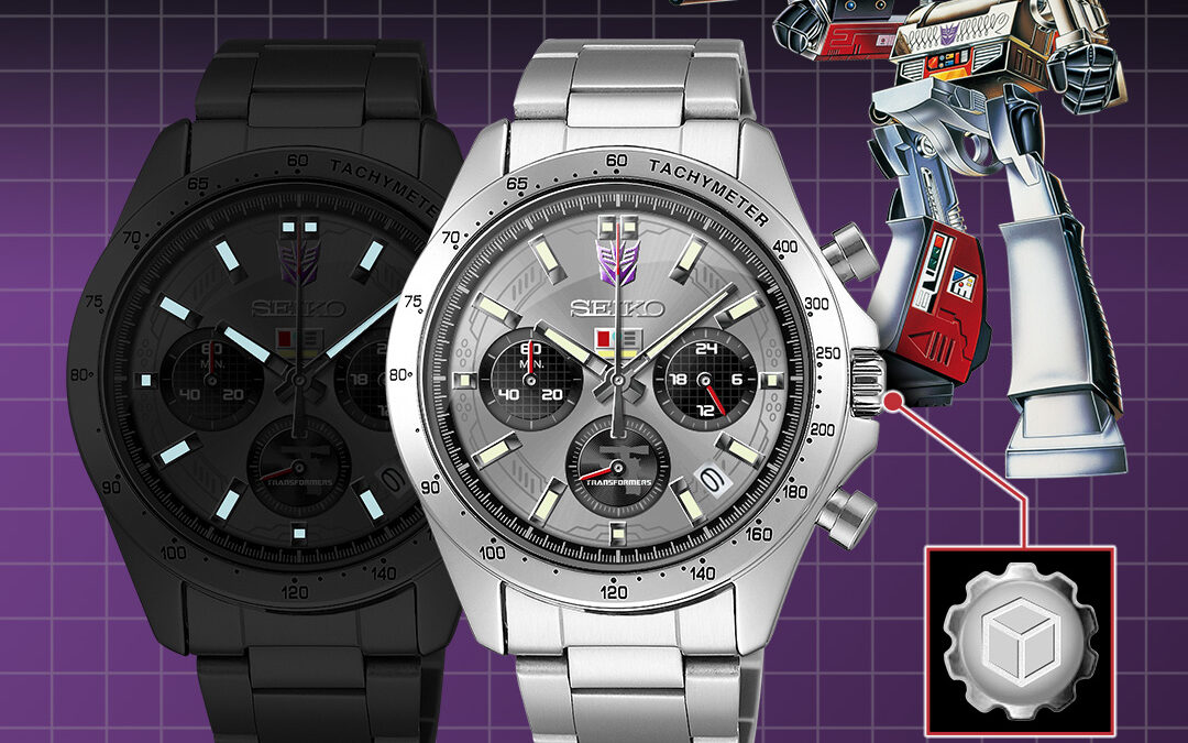 Transformers x Seiko Collaboration: Megatron Watch
