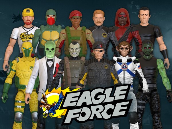 The World Of Eagle Force Wave 2 Figures Available For Pre-Order