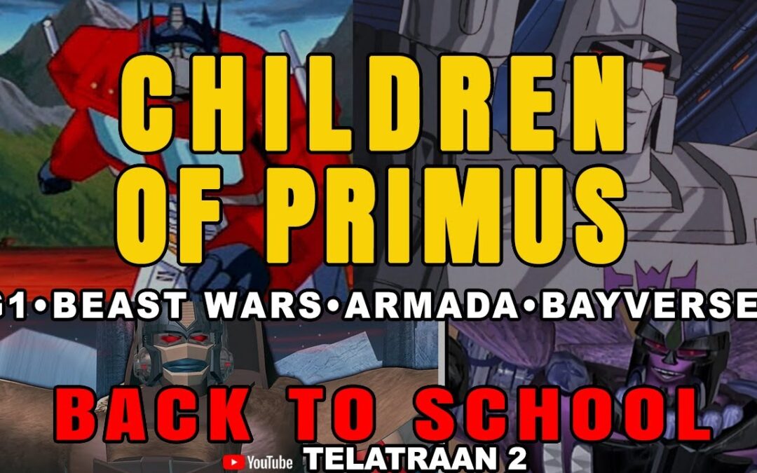 Class Is in Session and Cybertron Is the Subject. TelaTraan 2 #transformers #childrenofprimus #toys